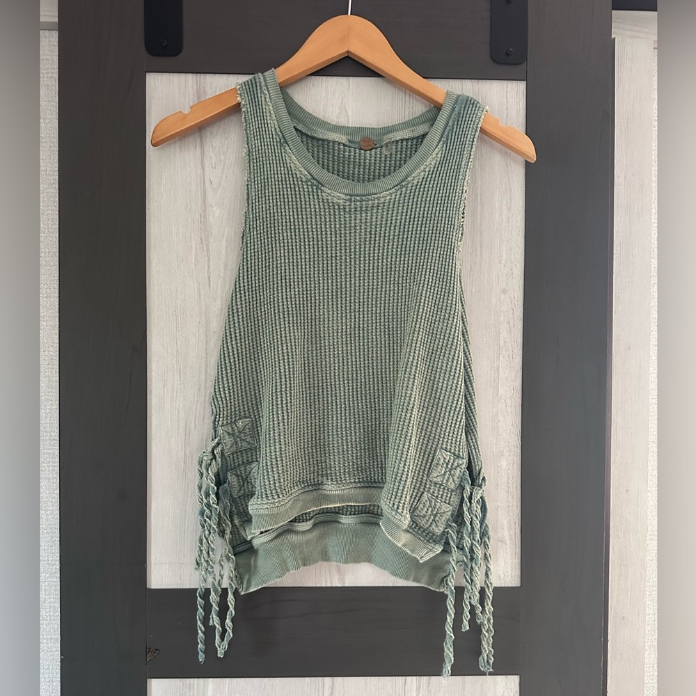 Sage Free People Sleeveless Top